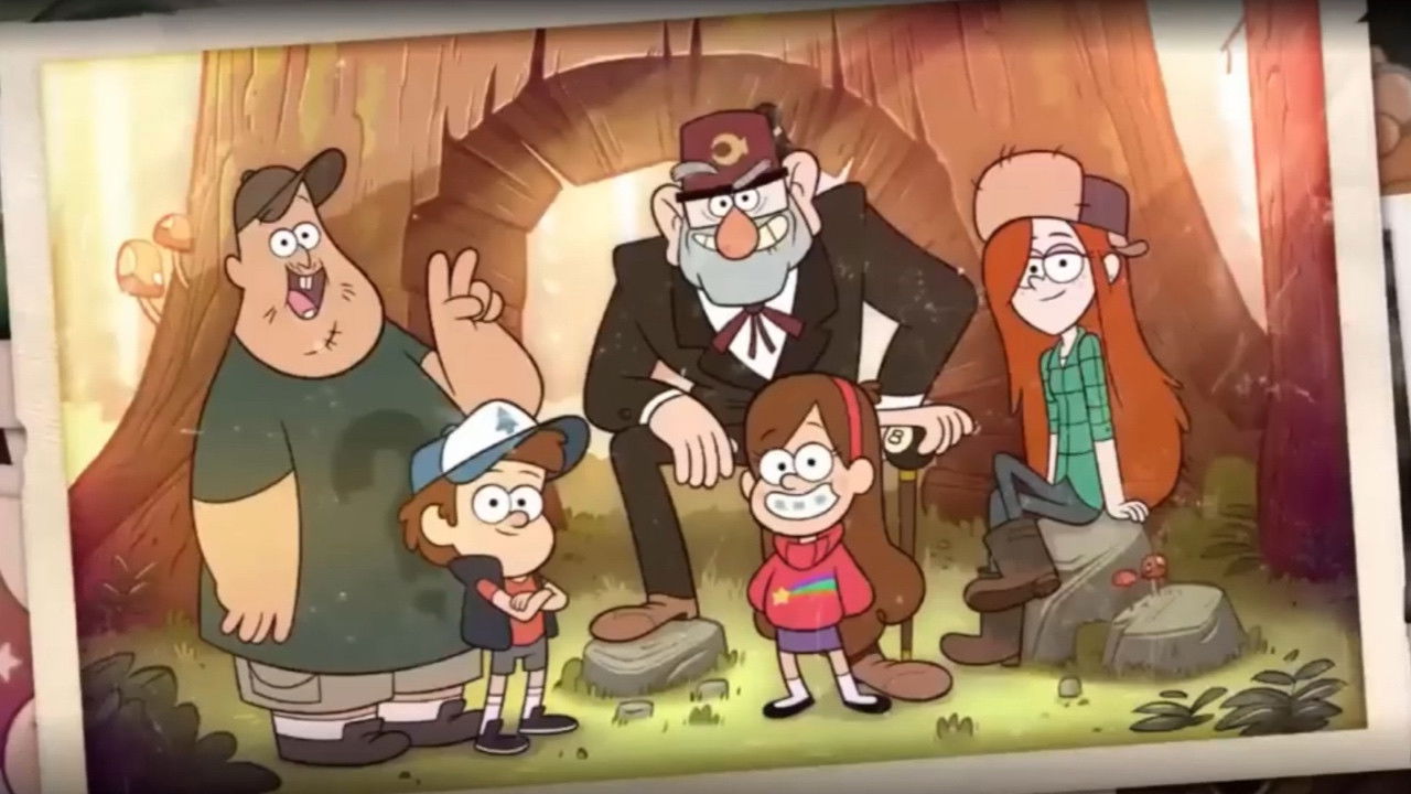 Gravity Falls: Between the Pines backdrop
