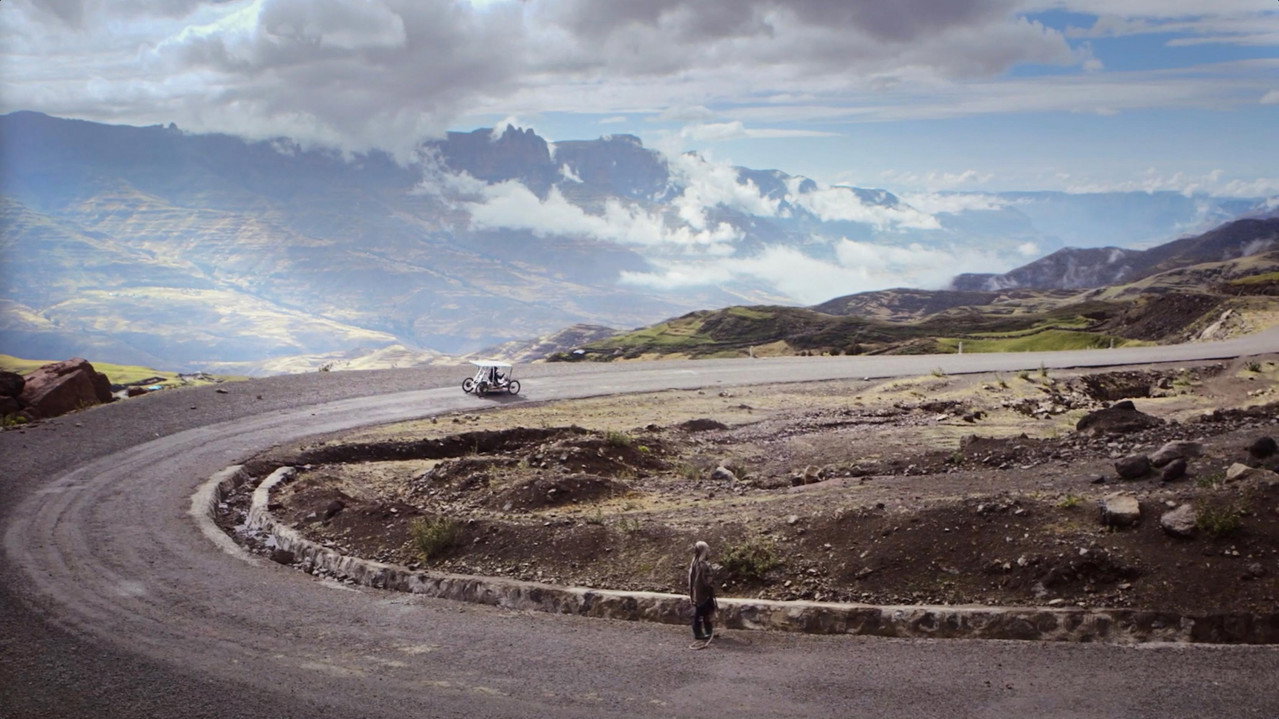 Alex Lewis Mountain backdrop