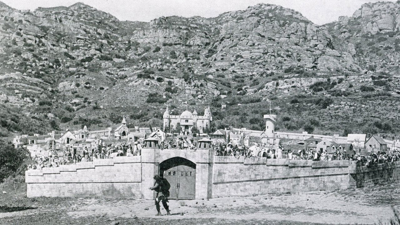 Jack and the Beanstalk backdrop