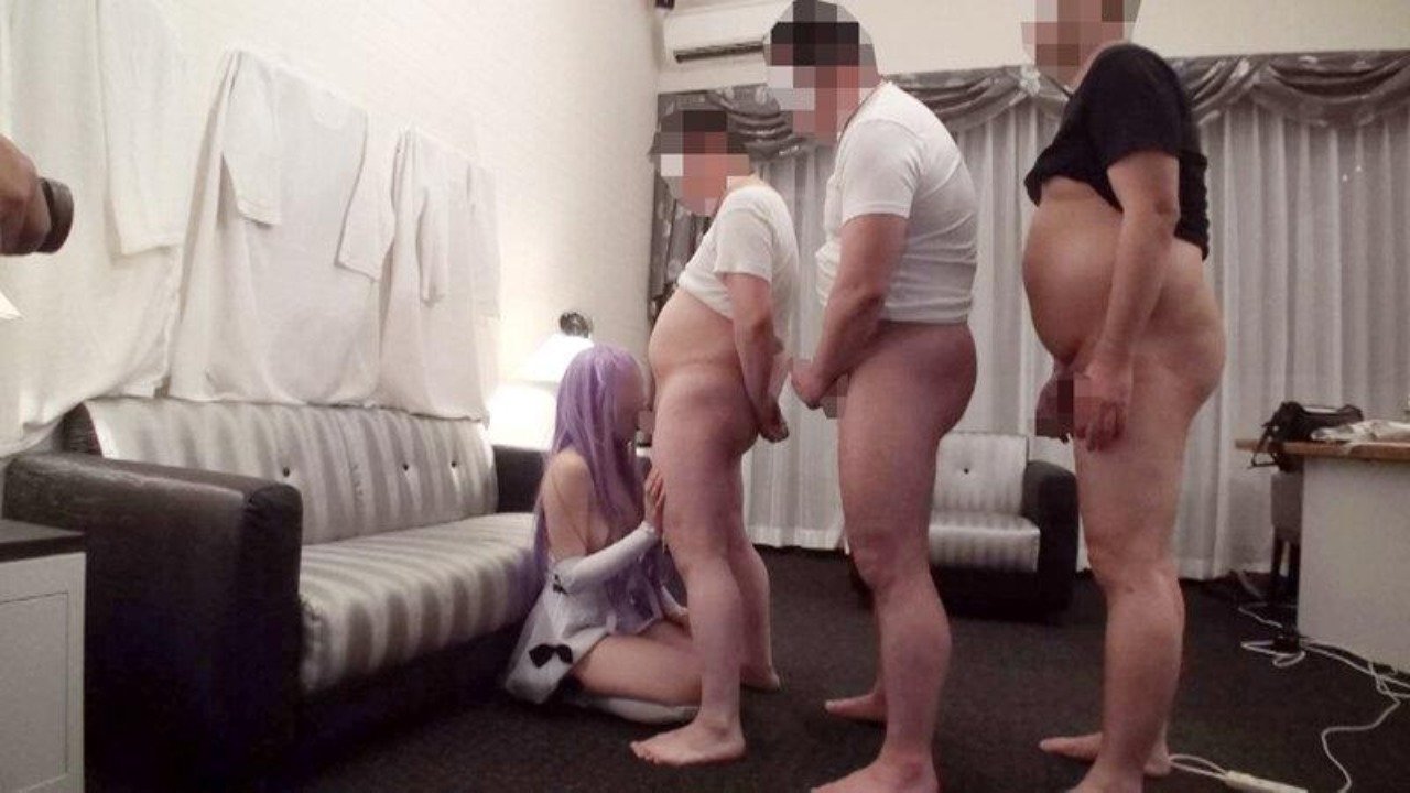 [Shy Beautiful Female Acquaintance x G Cup x Extreme Masochist] Local 19 Year Old. [Drinks Saliva Of Older Men And Deep Kisses Them Before Deepthroating All Their Cocks, Spraying Her Pussy Juice, And Getting 5 Cumshots All Over Her… backdrop