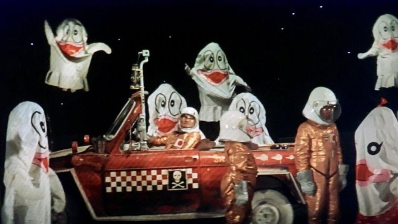 A Comedy in Front of the Station: Manga backdrop