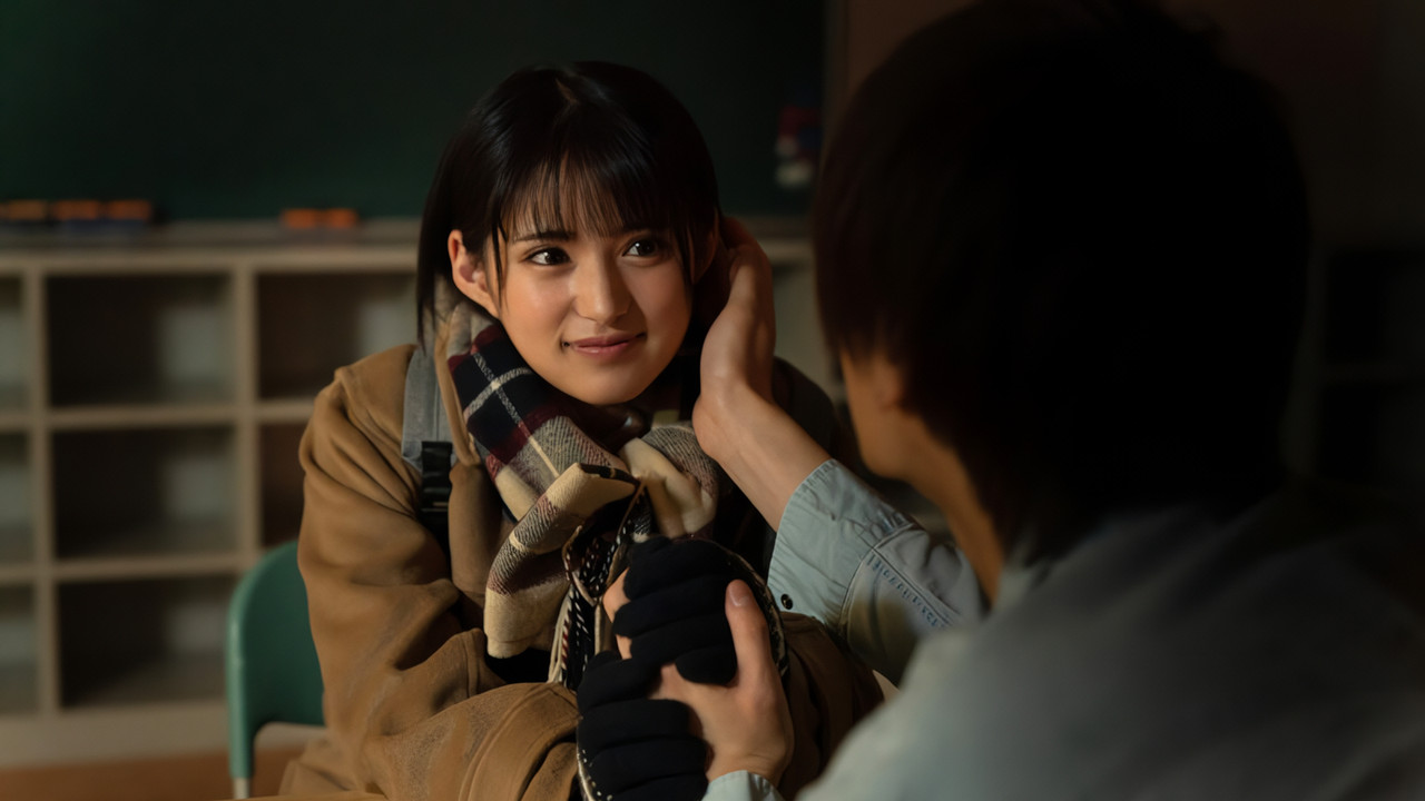 School Uniform Girl’s Sexual Unusual Nightlife x Curiosity – Mitsuki Nagisa backdrop