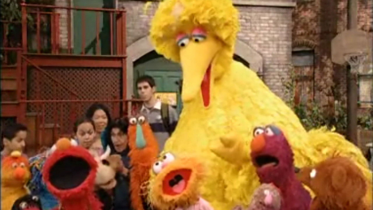Sesame Street: Furry Red Monster Parade backdrop