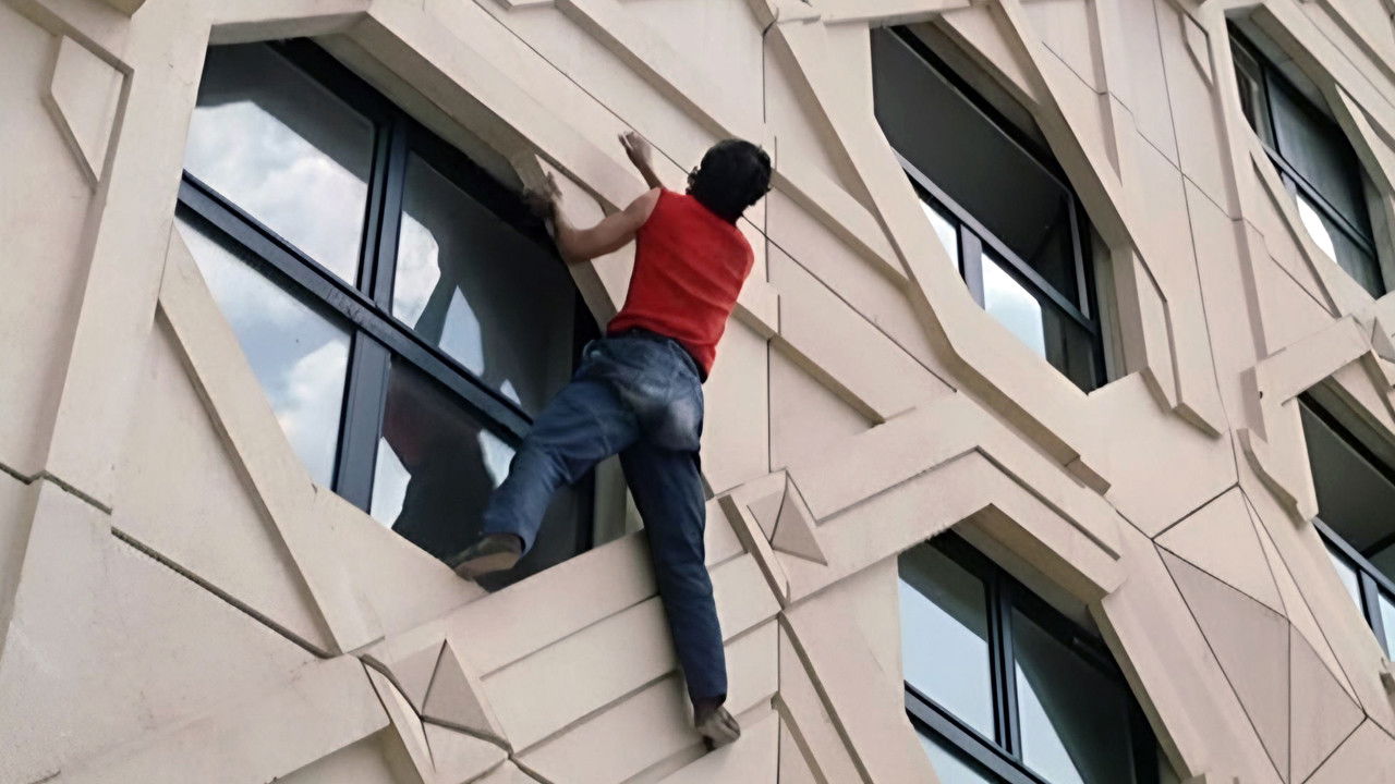 The North Face of the Camembert backdrop