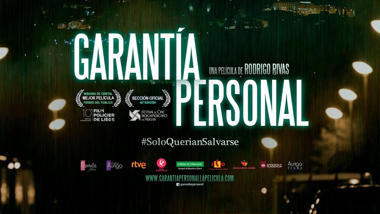 Garantía personal backdrop