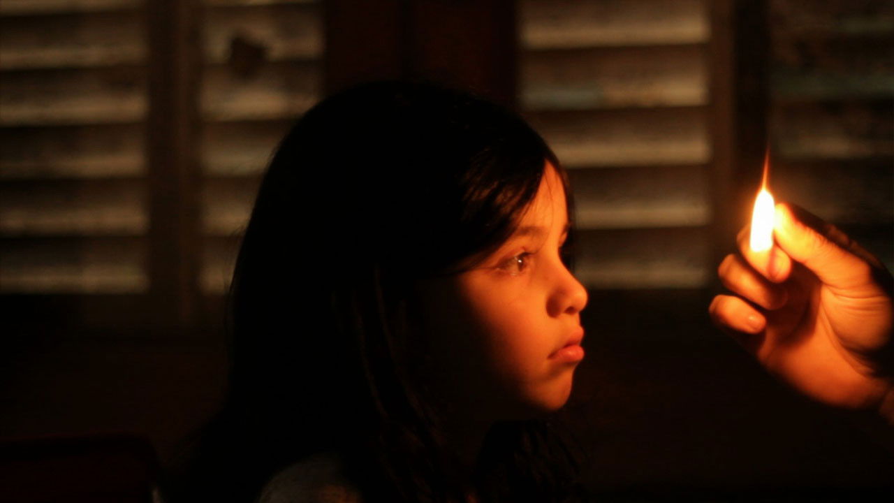 The Little Match Girl backdrop