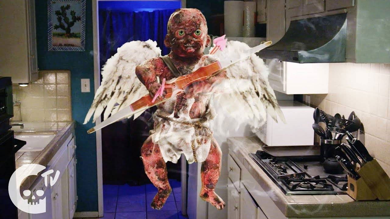 Valentine's Die backdrop