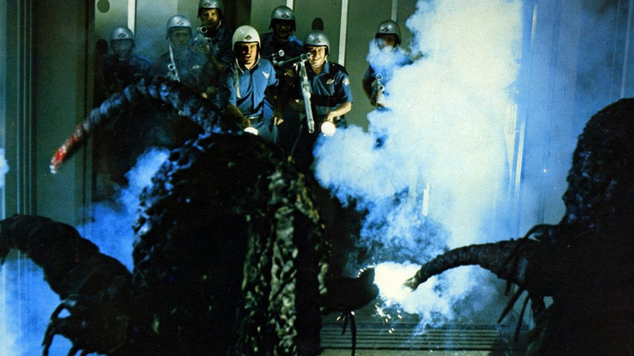 The Green Slime backdrop