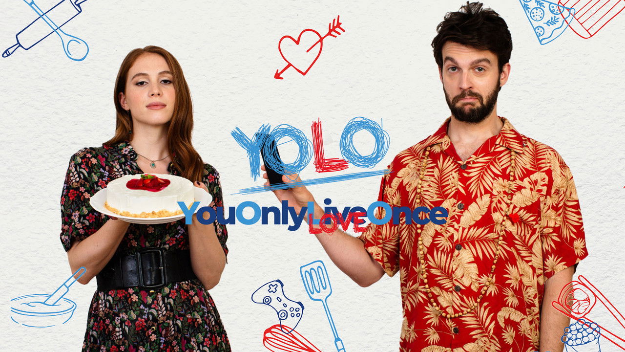 YOLO - You Only Love Once backdrop