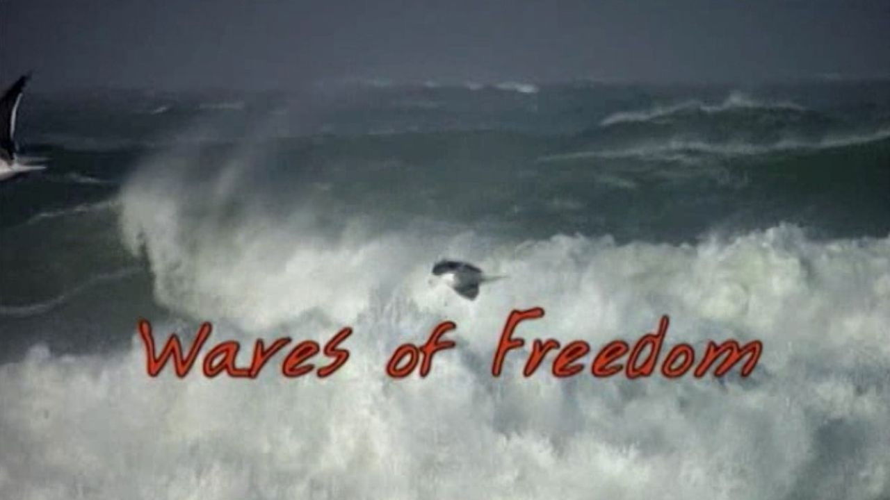 Waves of Freedom backdrop