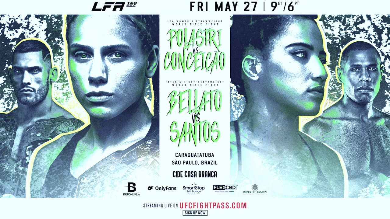 LFA 159: Bellato vs. dos Santos backdrop