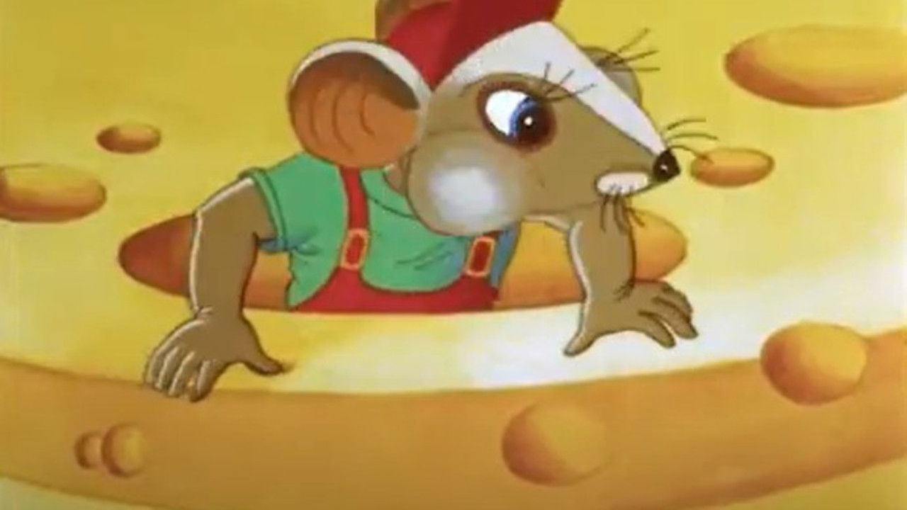 Here Comes the Cat! backdrop