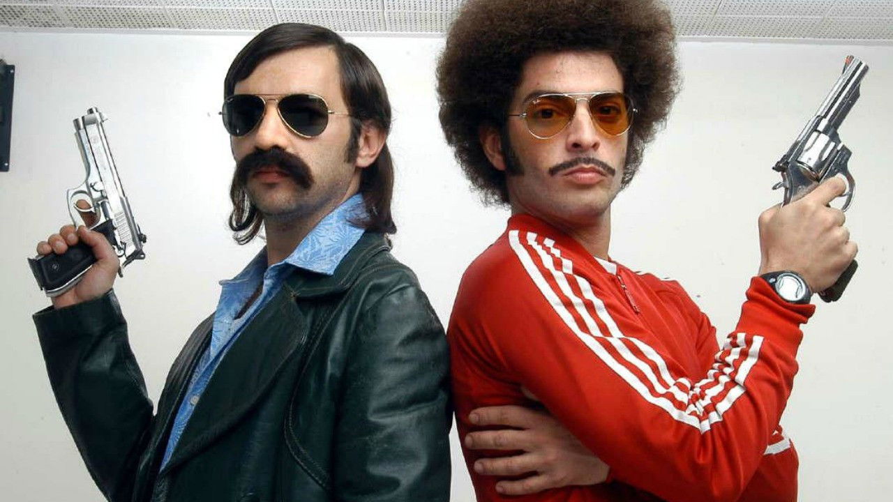 Mosca & Smith en el Once backdrop