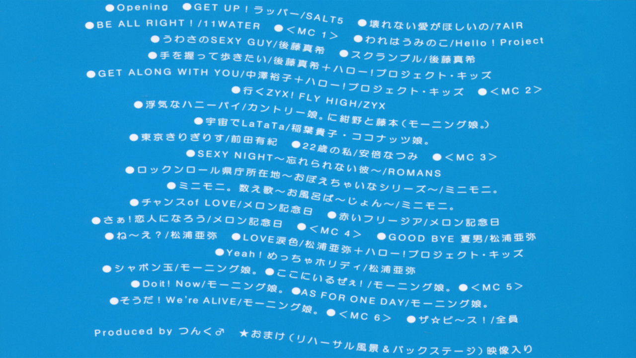 Hello! Project 2003 Summer ~Yossha! Bikkuri Summer!!~ backdrop