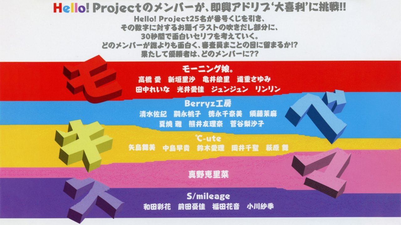 Hello! Project DVD Magazine Vol.20 backdrop