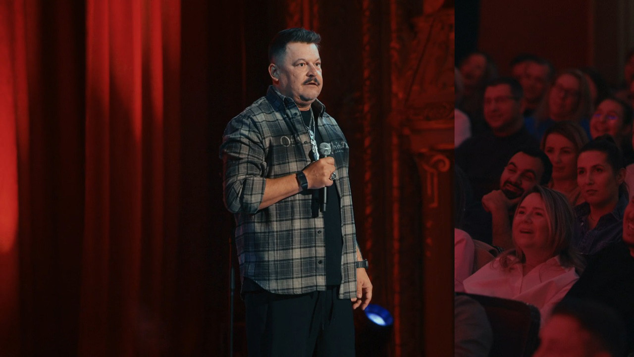 Mihai Bobonete - "Life is life" backdrop