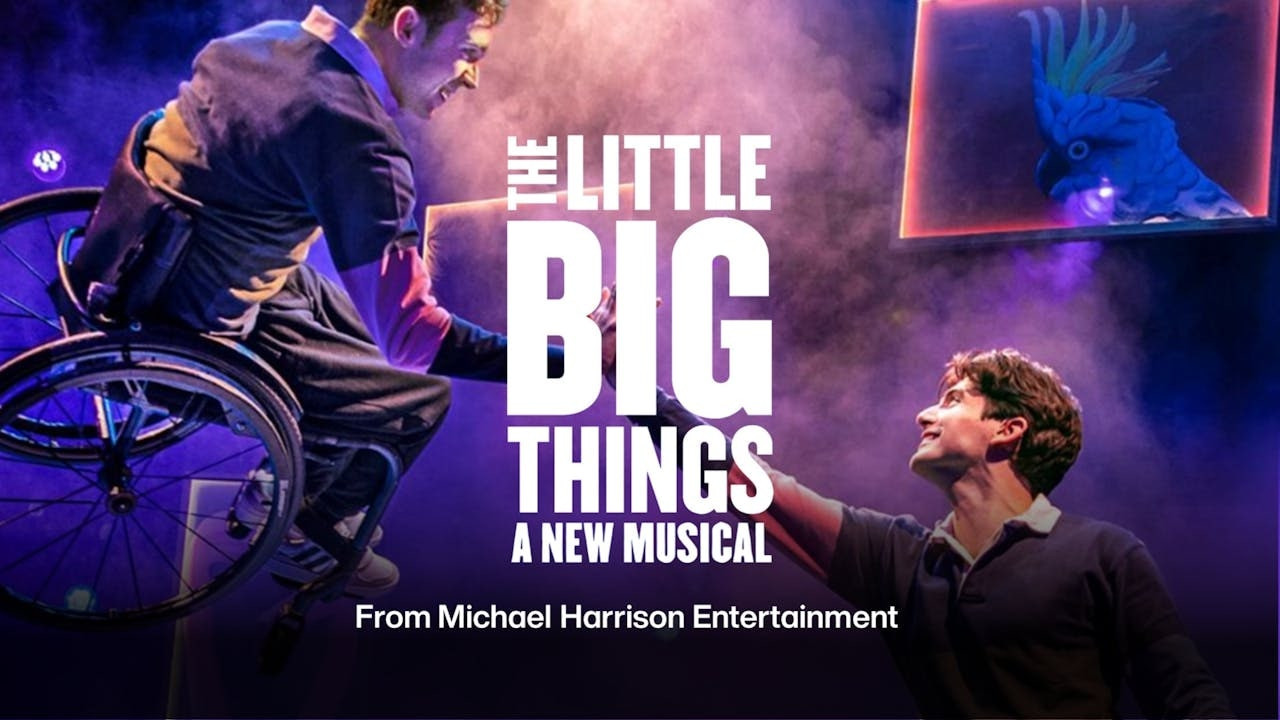National Theatre Live: The Little Big Things backdrop