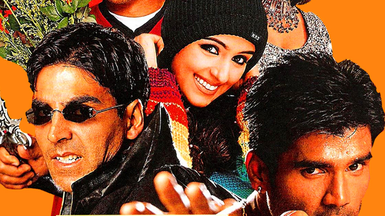 Awara Paagal Deewana backdrop