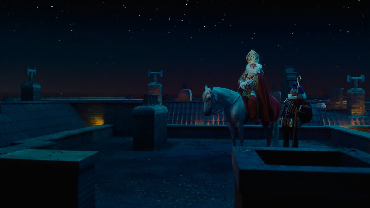 Sinterklaas en Koning Kabberdas backdrop