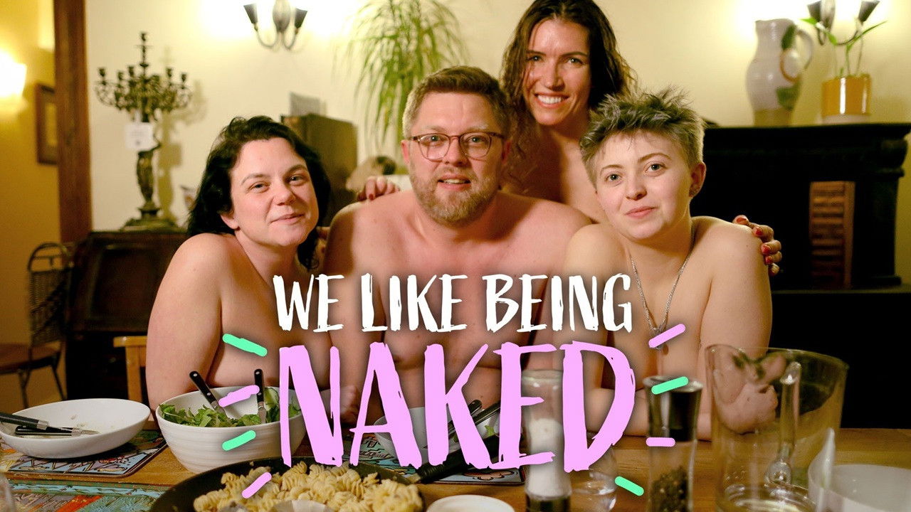 We Like Being Naked backdrop