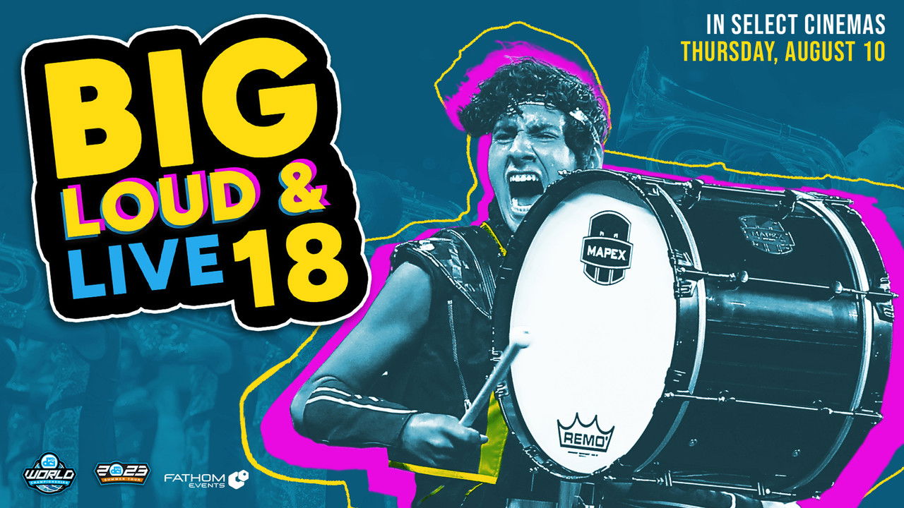 DCI 2023: Big, Loud & Live 18 backdrop