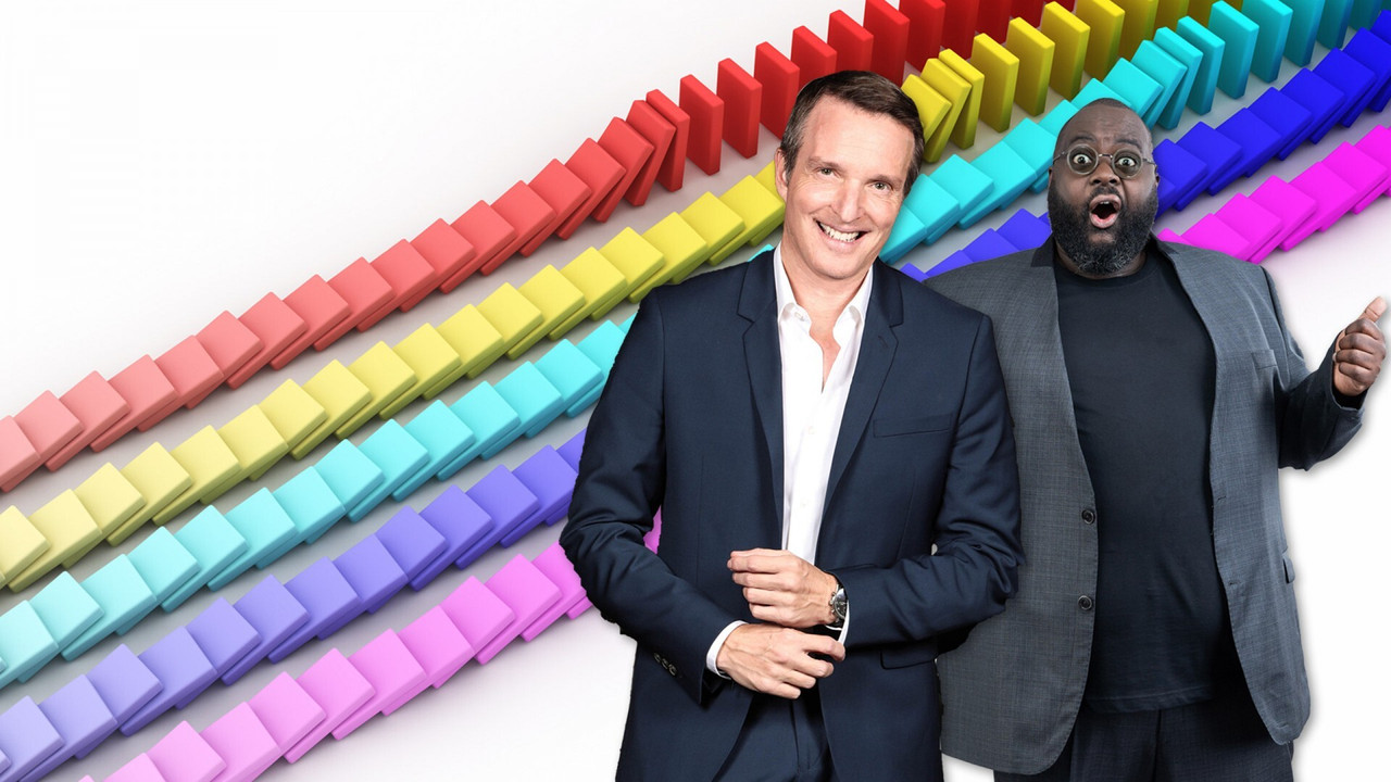 Domino Challenge backdrop