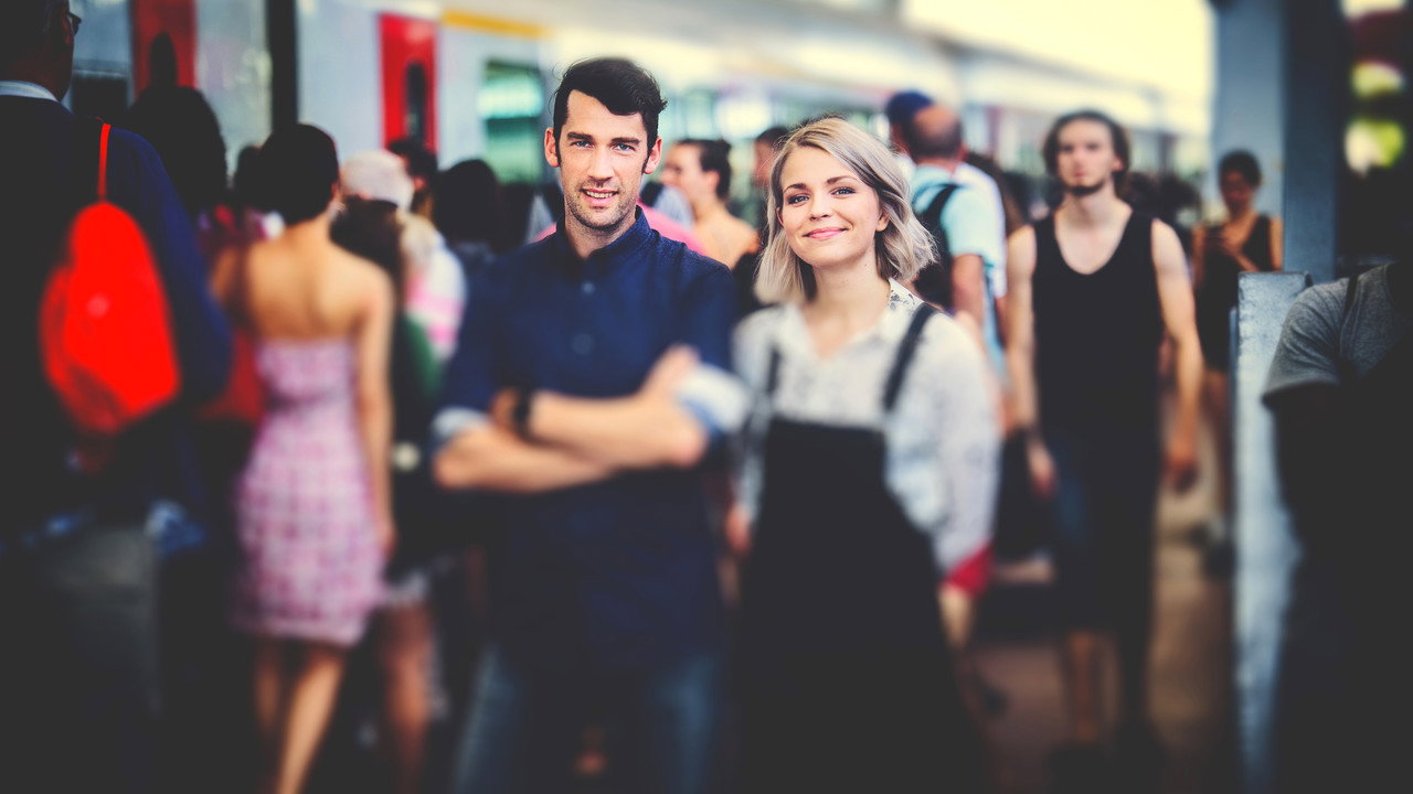 Typisch mensen backdrop