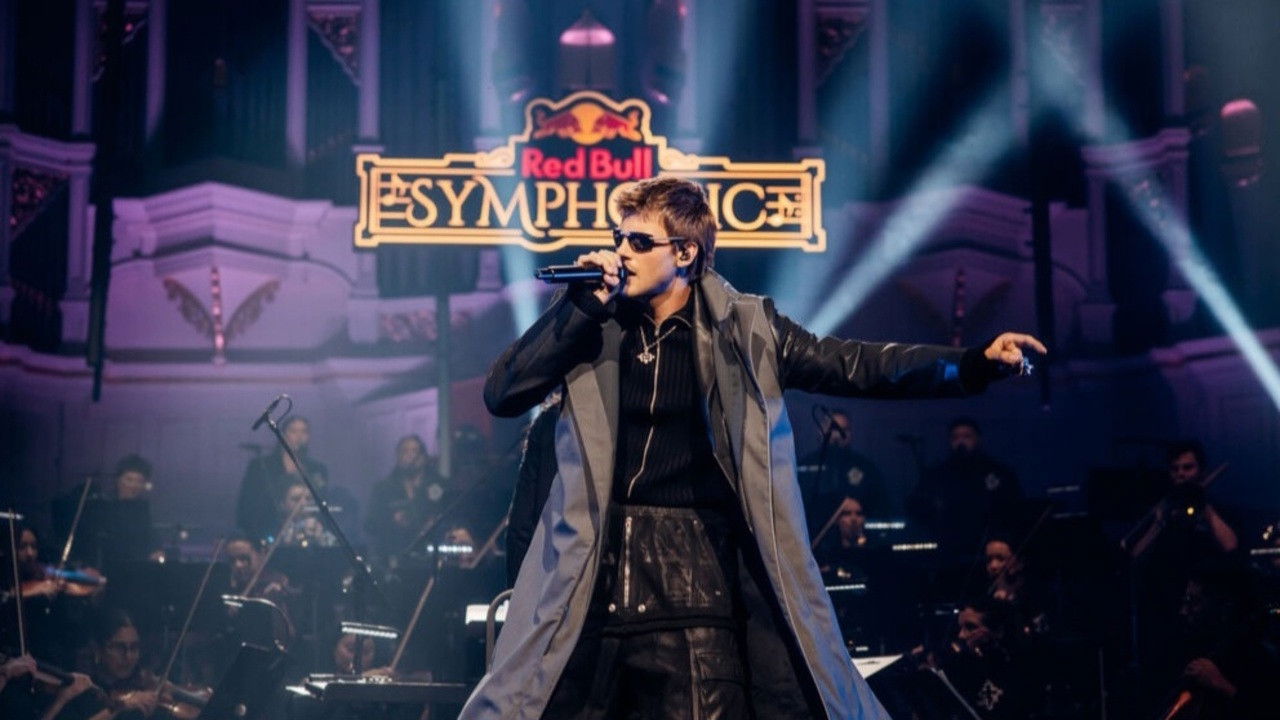 Ruel - Live at Red Bull Symphonic Orchestra Show backdrop
