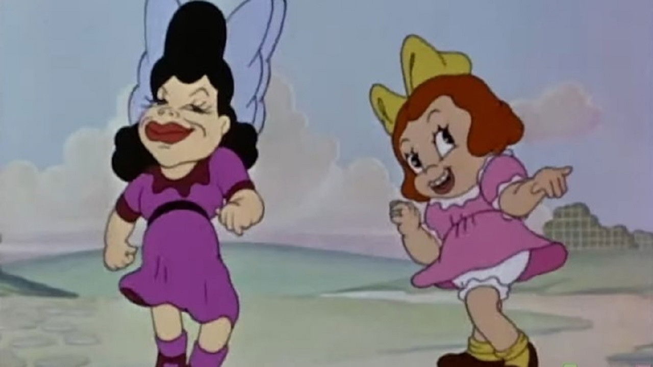 Mother Goose in Swingtime backdrop