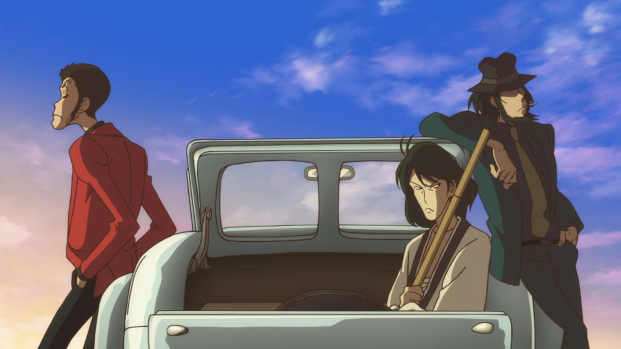 Lupin the Third: Prison of the Past backdrop