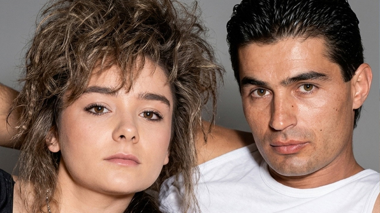 Salıncakta Üç Kişi backdrop