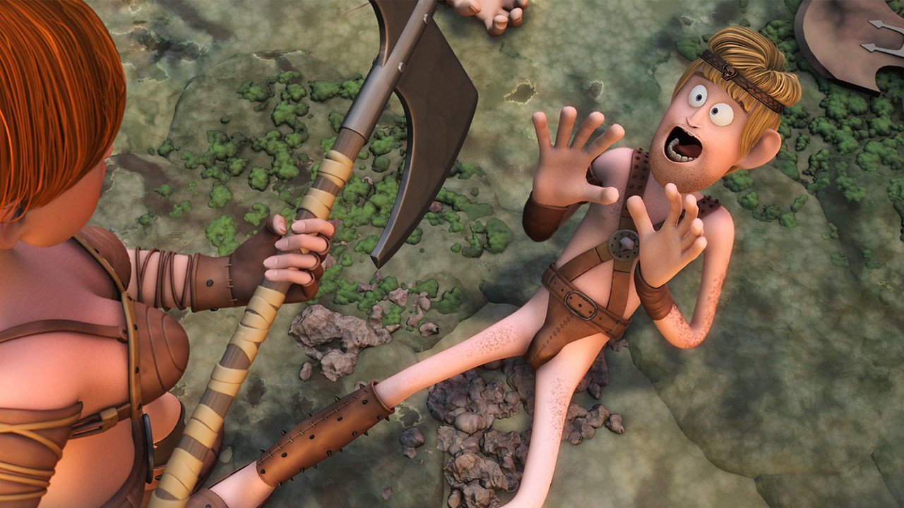 Ronal the Barbarian backdrop