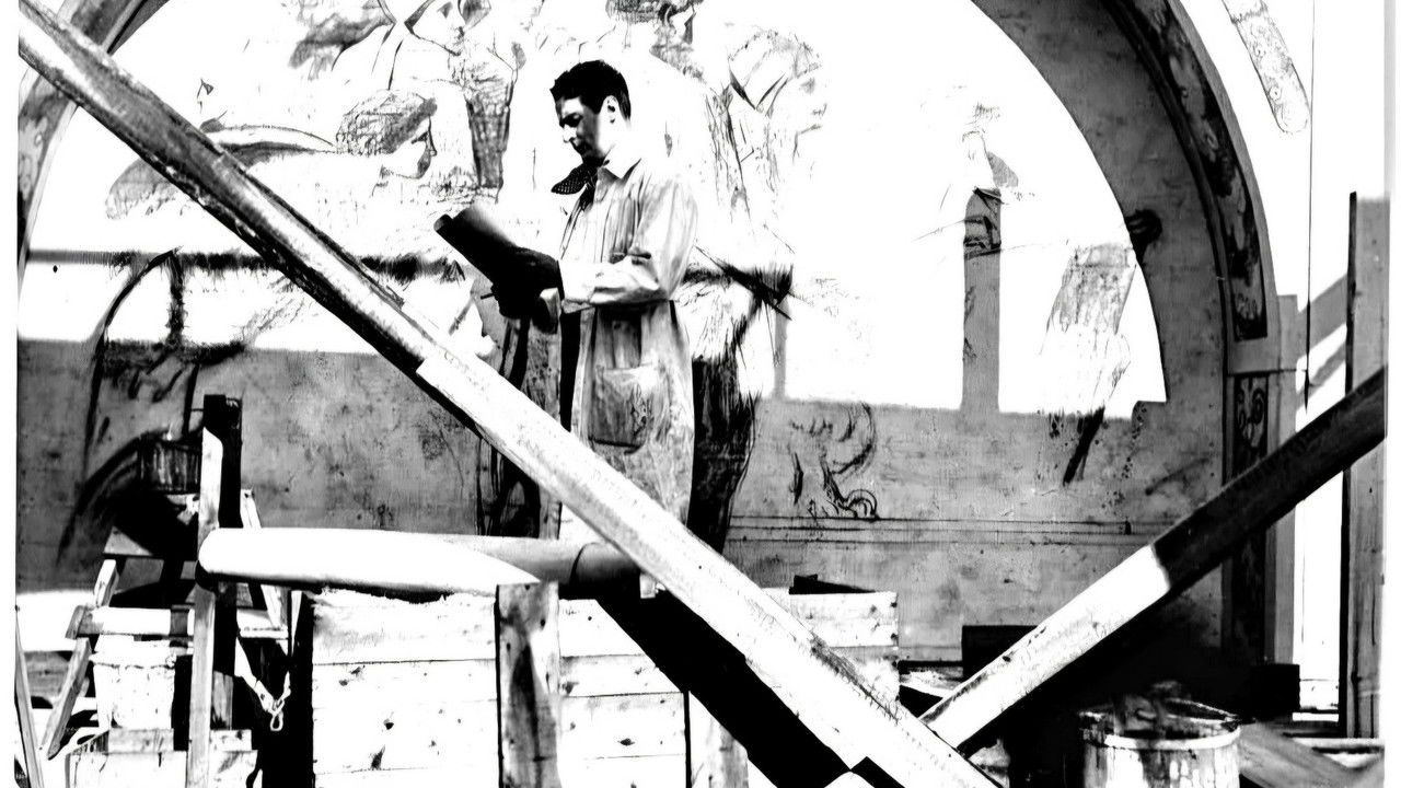 När konstnärer älska backdrop