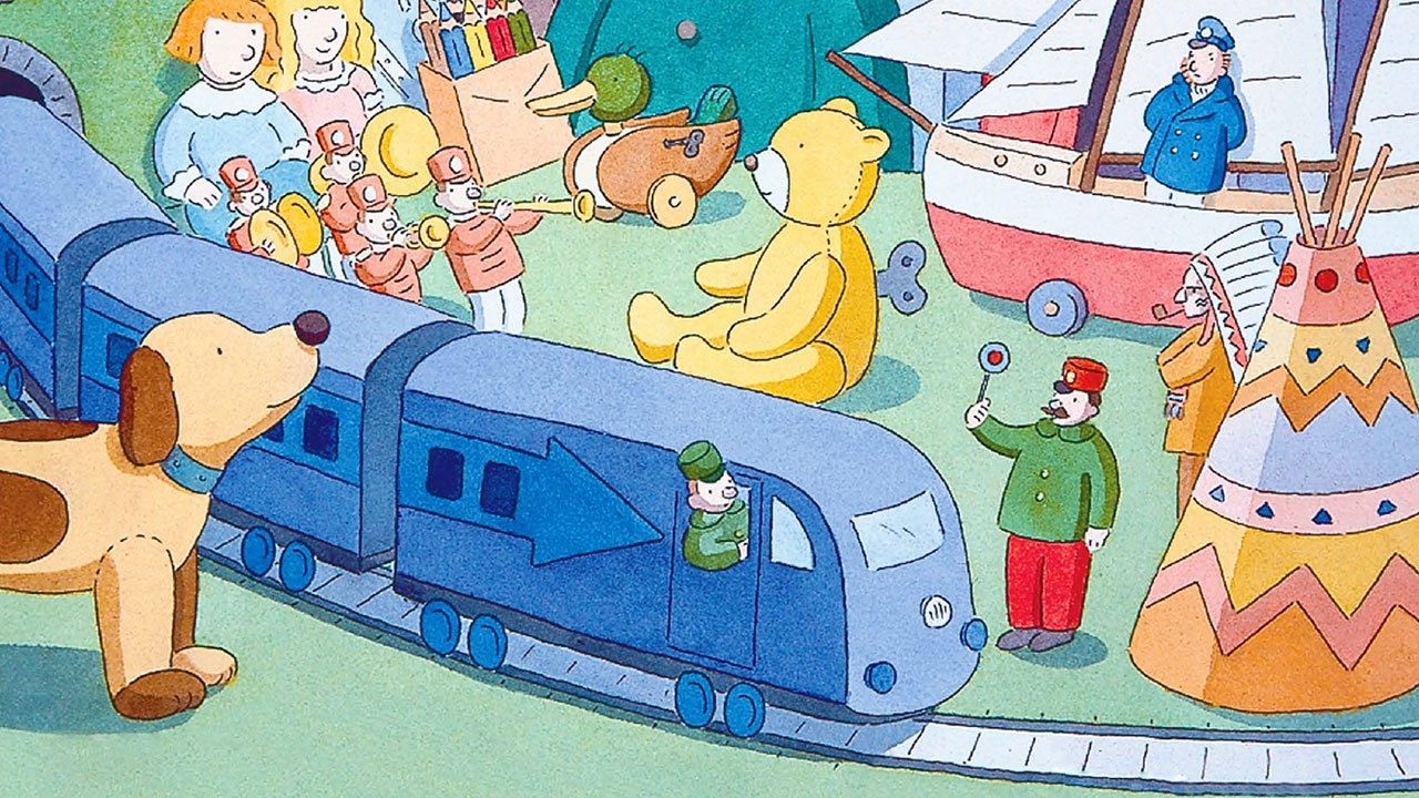 How the Toys Saved Christmas backdrop