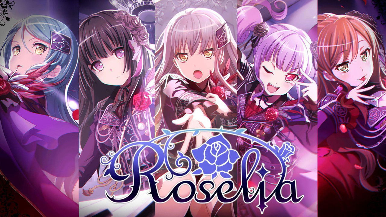 Roselia Fan Meeting 2018 backdrop