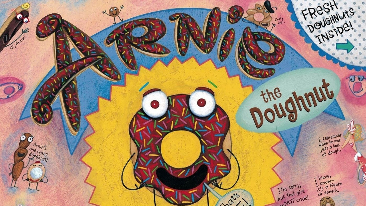 Arnie the Doughnut backdrop