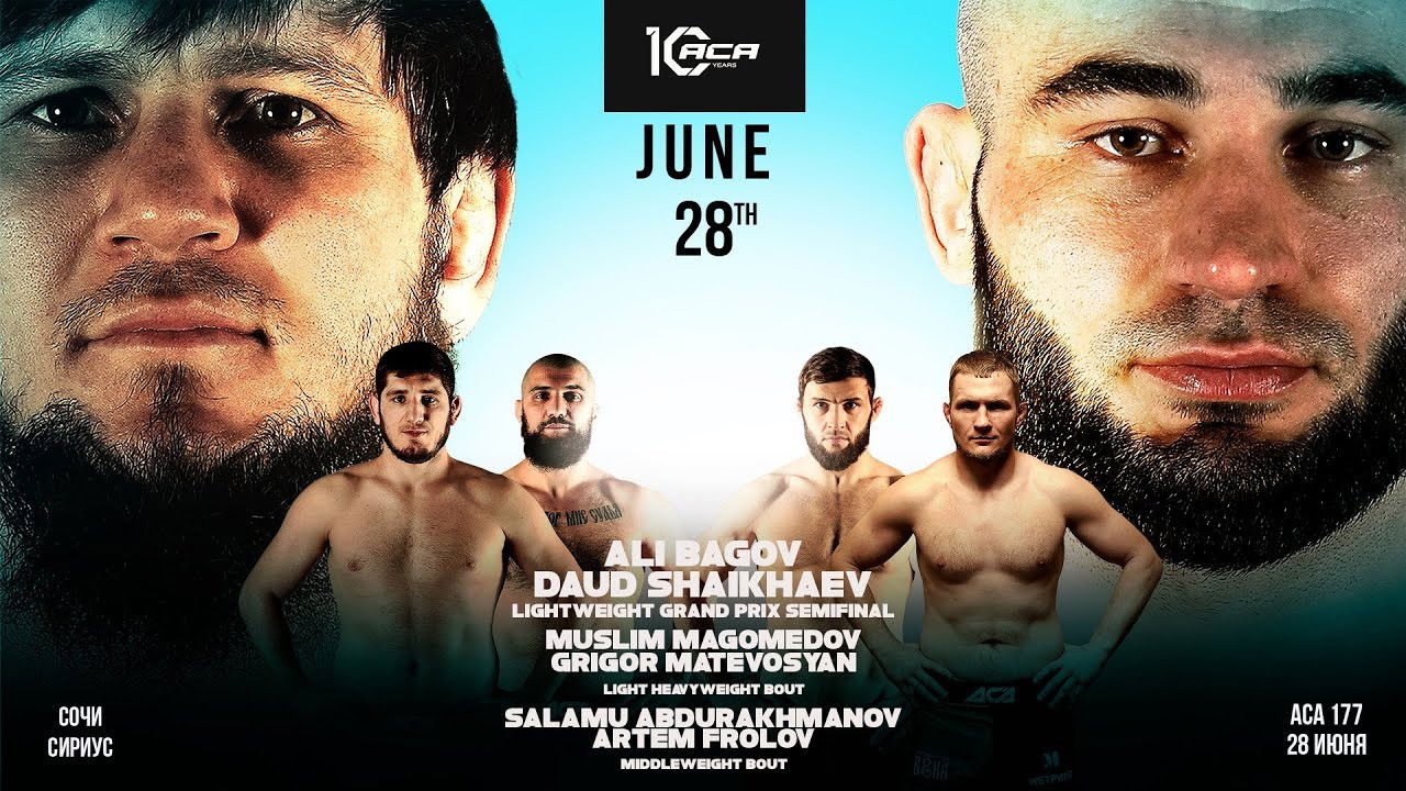 ACA 177: Bagov vs. Shaikhaev 2 backdrop