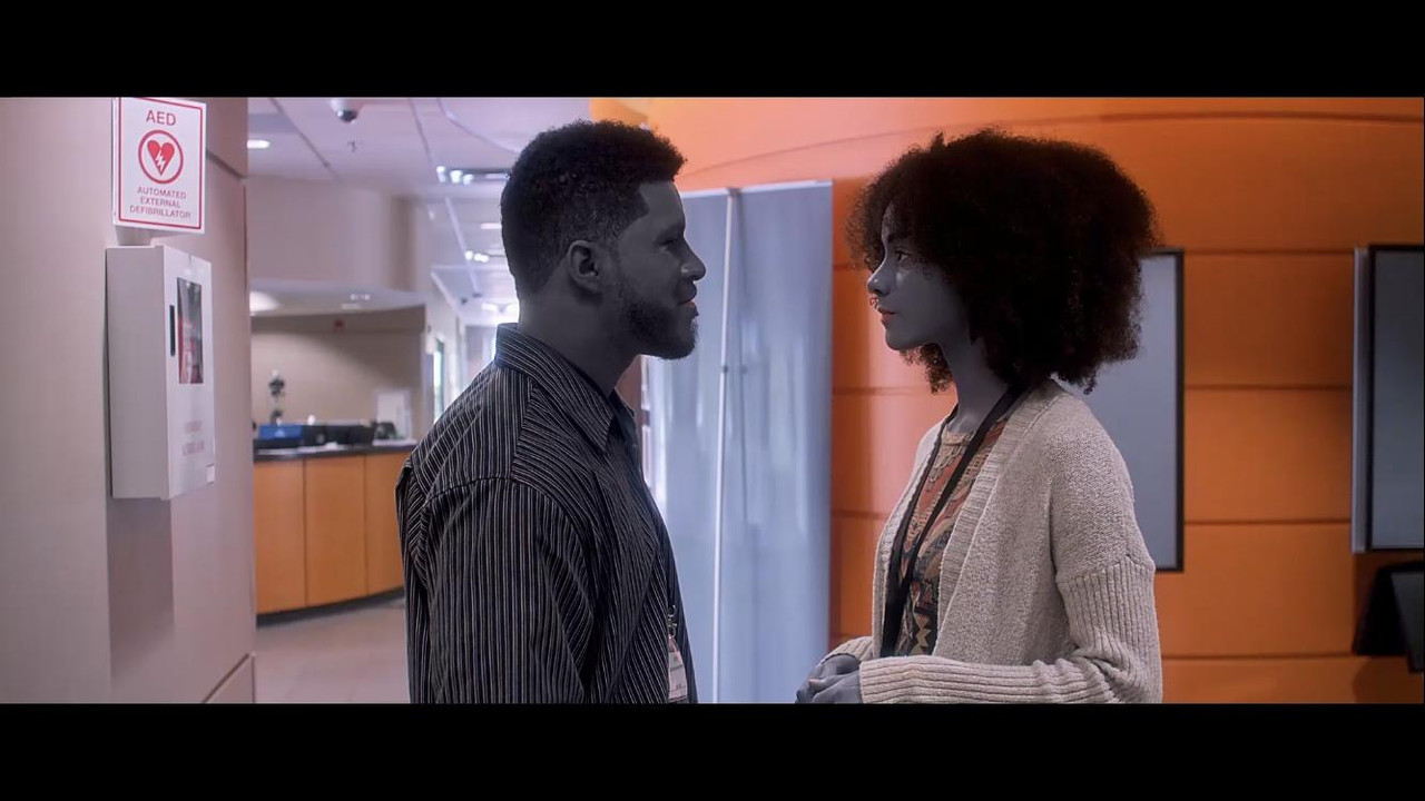 Gray People backdrop