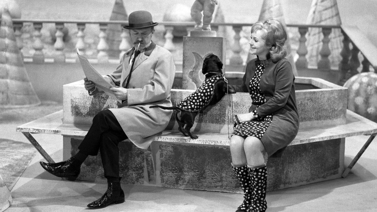 O fajfce s myslivcem a jelenem backdrop