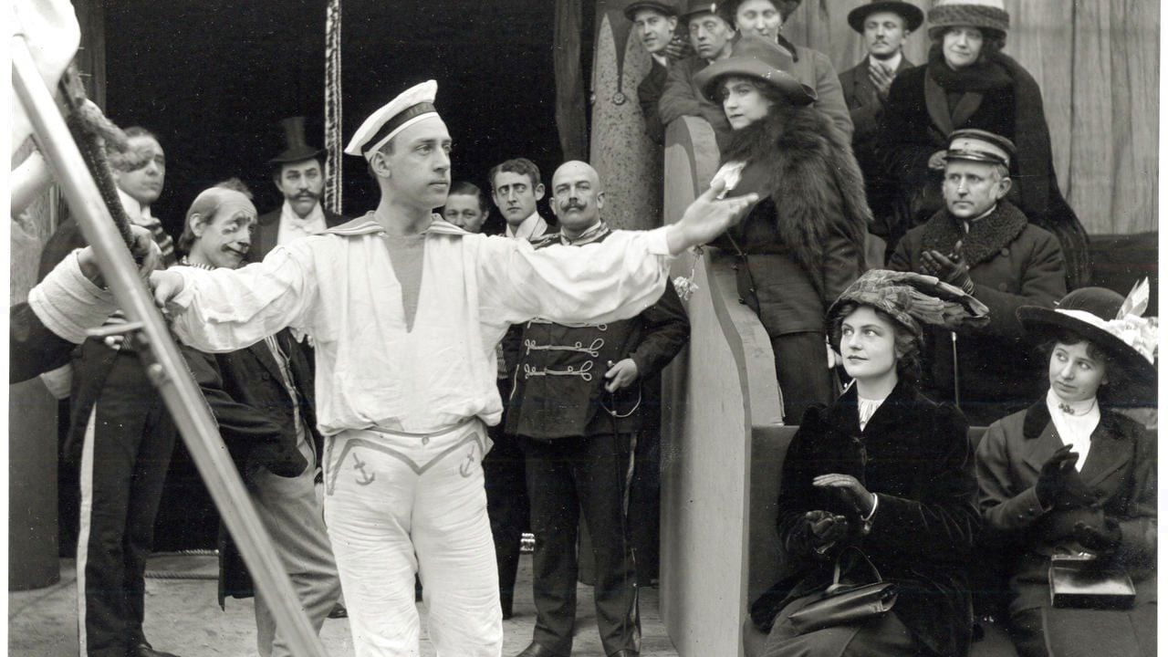 The Pride of the Circus backdrop