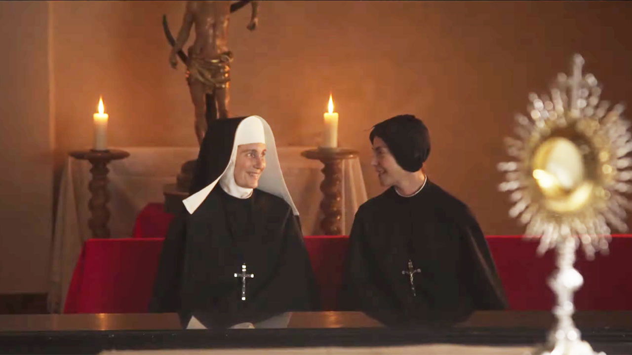 Cento cuori backdrop