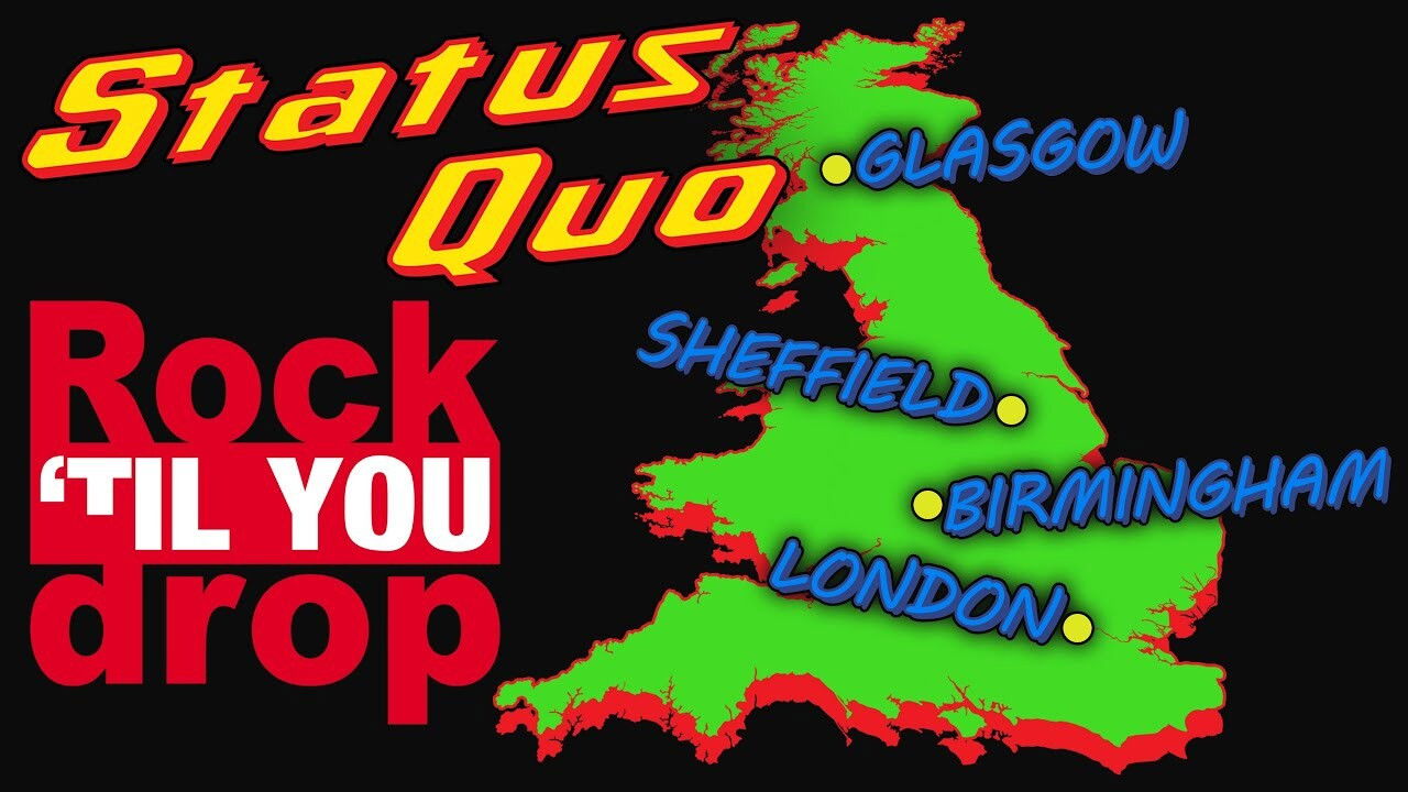 Status Quo - Rock 'Til You Drop backdrop
