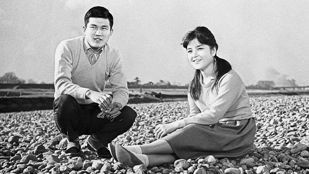 Dolls floating down the river backdrop