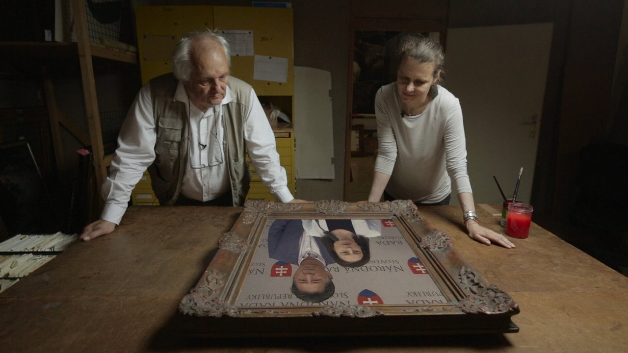 Hanging Without Walls backdrop