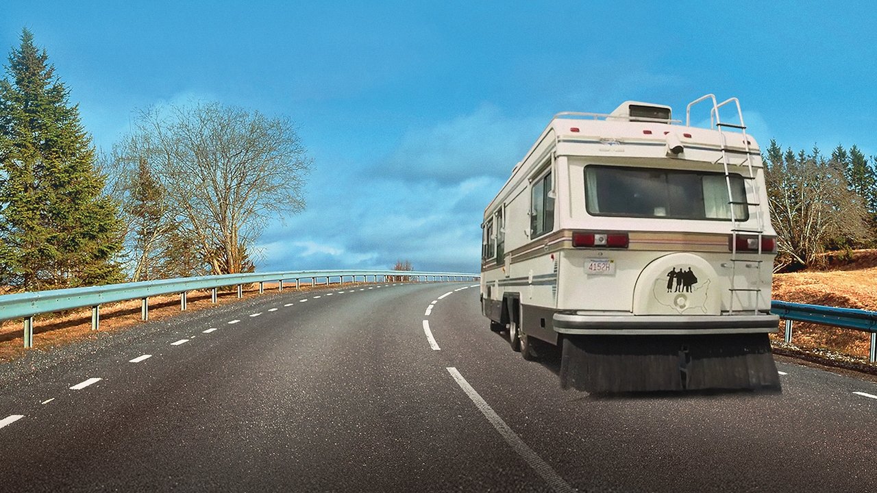 On Tour with Asperger's Are Us backdrop