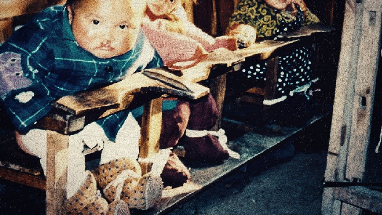 The Dying Rooms backdrop