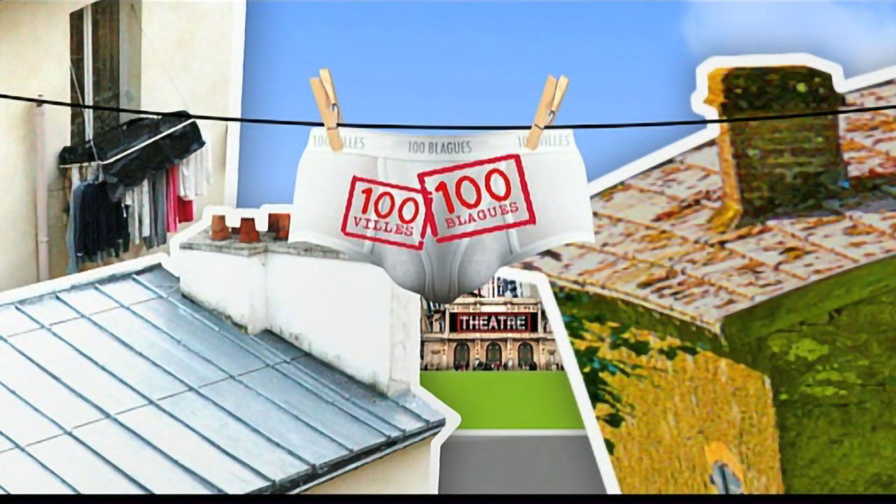 Bigard 100 villes 100 blagues backdrop