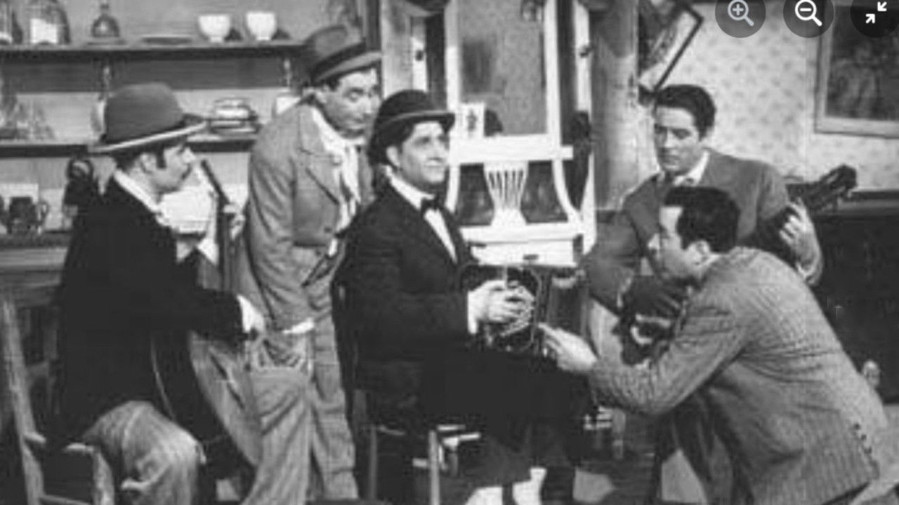 La historia del tango backdrop