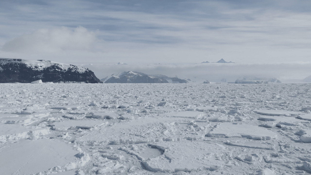 Antarctica in a Warming World backdrop