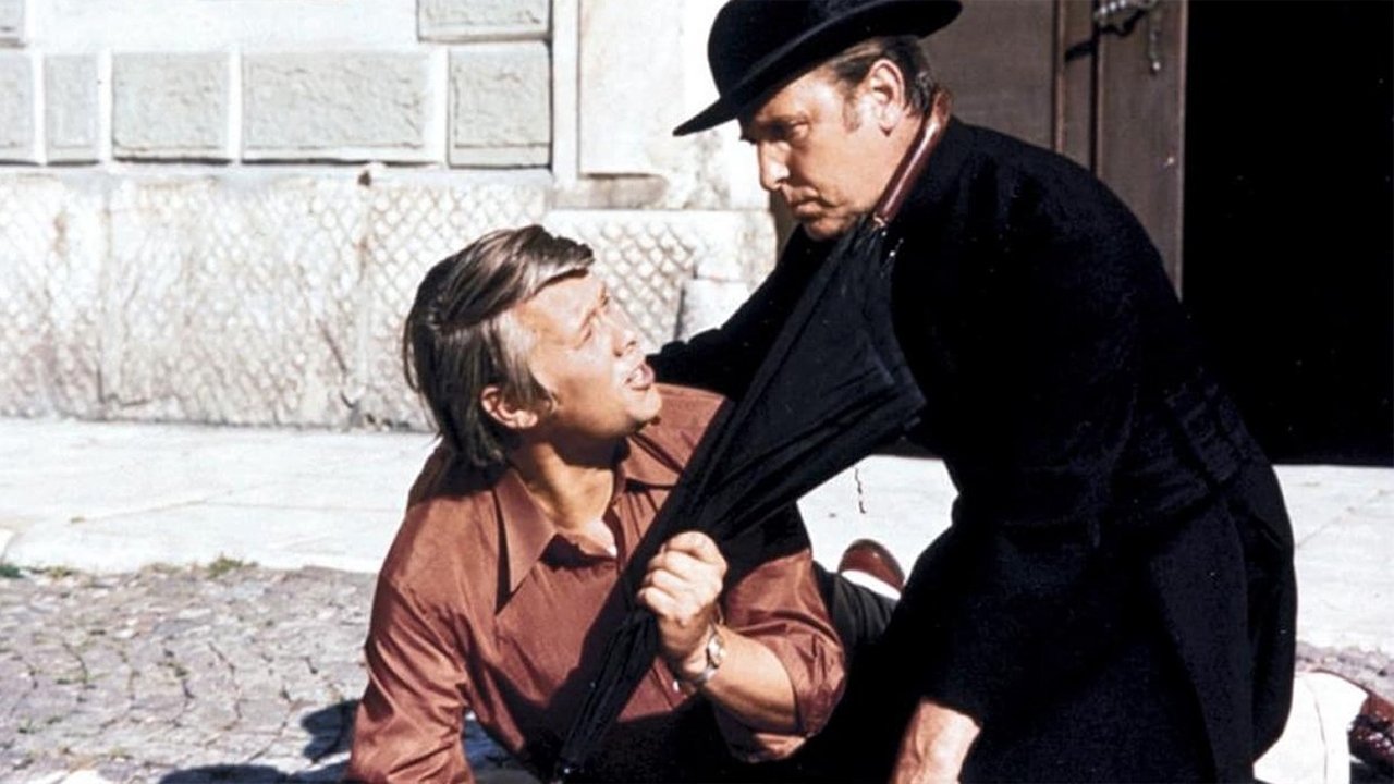 Hochwürden drückt ein Auge zu backdrop